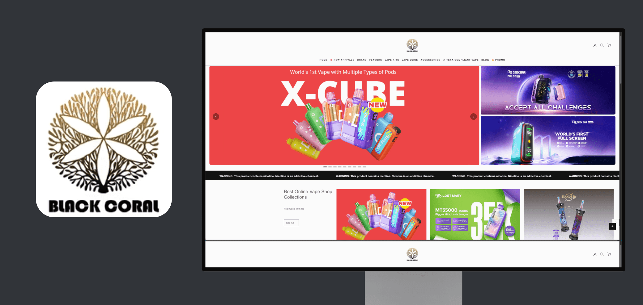 Project preview: Black Coral