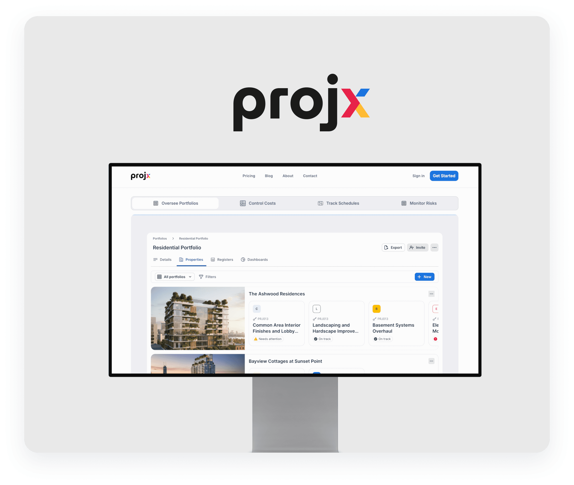Project preview: Property Project Management Platform